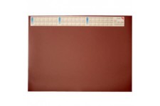 LAUFER Sous-mains SYNTHOS VSP, 520 x 650 mm, rouge