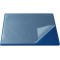 Laufer 44624 Durella Flexoplan Sous-main antiderapant avec protection des bords et revetement transparent Rouge 52 x 65 cm bleu
