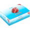Laufer 51642 bracelets elastiques Rondella 150 x 4mm, diametre 100mm, elastiques a  4mm de large, carton de 500g, rouge