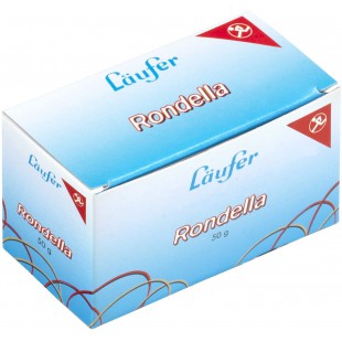 Laufer 50745 elastiques Rondella No. 15, diametre 100 mm, carton de 50g, rouge, particulierement durable