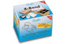 Laufer 59078 bracelets elastiques X Rondella Hercules, bandes elastiques croisees format extra grand, elastiques 250 x 25 mm, di