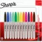 Sharpie marqueurs indelebiles | pointe fine | assortiment de couleurs a  encre permanente | Lot de 12