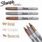 Sharpie Marqueur permanent metallique a pointe fine argent - 1 Unite