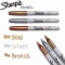 Sharpie Marqueur permanent metallique a pointe fine argent - 1 Unite