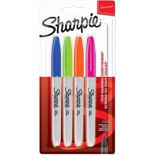 4 Sharpie Assortis Fun