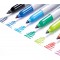 Sharpie 2065402 Lot de 4 Marqueurs permanent pointe fine Couleurs Assorties Pastel