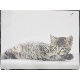 Laufer Sous-main de motif Katze grau