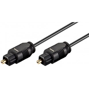 Cable audio numérique TOSLINK (optique) Ø 2 mm² 0,50 m
