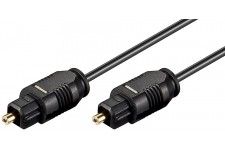 Cable audio numérique TOSLINK (optique) Ø 2 mm² 0,50 m