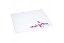 'Chemin de 43616 DURELLA Emotion"Chevaux transparente Sous-main 40 x 53 cm motif cheval