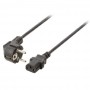 Câble d'alimentation Schuko M - C13 Type F (CEE 7/4) - IEC-320-C13 2.00 m Noir
