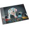 Laufer Sous-main de motif Bunter Hund