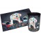 Laufer Sous-main de motif Bunter Hund