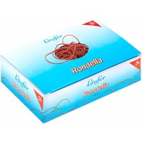 Laufer 50247 elastiques Rondella No. 4, diametre 25 mm, carton de 100g, rouge, particulierement durable