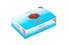 Laufer 50247 elastiques Rondella No. 4, diametre 25 mm, carton de 100g, rouge, particulierement durable