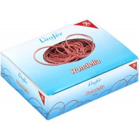 Laufer 50347 elastiques Rondella No. 6, diametre 40 mm, carton de 100g, rouge, particulierement durable