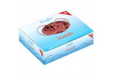 Laufer 50347 elastiques Rondella No. 6, diametre 40 mm, carton de 100g, rouge, particulierement durable