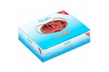 Laufer 50747 elastiques Rondella No. 15, diametre 100 mm, carton de 100g, rouge, particulierement durable