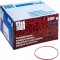5 Star 700193 elastiques en caoutchouc 500 g Ø 65 mm (Rouge) (Import Allemagne)