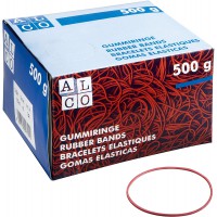 5 Star 700193 elastiques en caoutchouc 500 g Ø 65 mm (Rouge) (Import Allemagne)