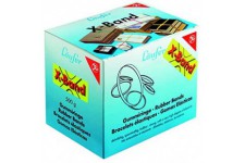 Laufer Rondella 59082 Lot de 500 g de bandes croisees elastiques 100 x 11 mm Diametre 65 mm Boite de 500 g