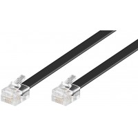 Western cable RJ12 plug (6P6C) to RJ12 plug (6P6C)