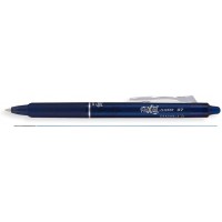 PILOT BLRT-FR7-BB Frixion Ball Clicker Stylo roller Bleu/noir 0,4 mm