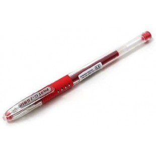 PILOT Stylos a bille G1 GRIP pointe fine encre gel rouge