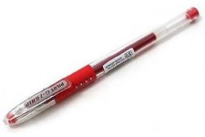 PILOT Stylos a bille G1 GRIP pointe fine encre gel rouge