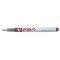 PILOT Stylos Plume Jetable Effacable V-Pen Pte Moyenne Rouge
