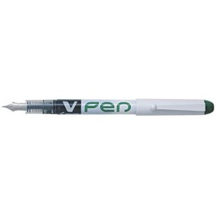 PILOT Stylos Plume jetable V-Pen Effacable Vert