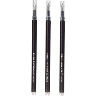 Lot de 6 : PILOT FRIXION RECHARGES NOIR 0.7