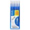 Lot de 6 : PILOT FRIXION RECHARGES BLEU 0.7