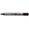 PILOT 65297 Marqueur Permanent 400 Pointe Biseautee Large Noir