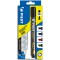 Pilot Permanent Marker 400 Set de 4 Marqueurs pointe biseautee large Noir/Bleu/Rouge/Vert