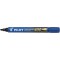 Pilot Permanent Marker 400 Set de 4 Marqueurs pointe biseautee large Noir/Bleu/Rouge/Vert