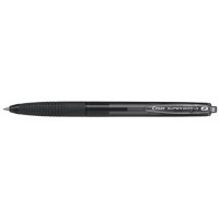 Pilot Supergrip G Stylo a  clipser Noir Pointe 0,7 mm