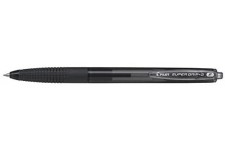 Pilot Supergrip G Stylo a  clipser Noir Pointe 0,7 mm