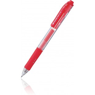 Pentel Stylo roller encre a gel Hybrid Gel Grip K157, rouge