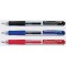 Pentel Hybrid Gel Grip Retractable s) - Stylo a bille de gel (Retractable Gel Pen, bleu, bleu, transparent, moyen, 