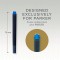 Parker Quink 5 cartouches longues, encre bleue effacable