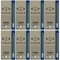 Cartouches d'encre Parker Quink GroBraum Noir bleu