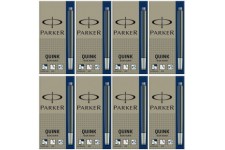 Cartouches d'encre Parker Quink GroBraum Noir bleu
