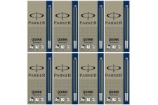 Cartouches d'encre Parker Quink GroBraum Noir bleu