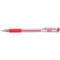 Pentel-Pointe 0,6 mm-Hybrid Stylo a encre Gel avec Grip caoutchouc Rouge