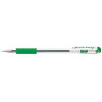Pentel stylo roller a encre gel Hybrid Gel Grip K116, vert