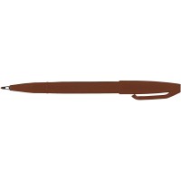 Pentel S520 Sign Pen Stylo feutre a Pointe fibre fine Acrylique Marron