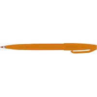 Pentel S520 Sign Pen Stylo feutre a pointe fibre fine acrylique Orange