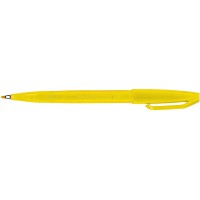Pentel Sign Pen Stylo feutre a Pointe fibre fine Acrylique Jaune