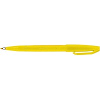 Pentel Sign Pen Stylo feutre a Pointe fibre fine Acrylique Jaune